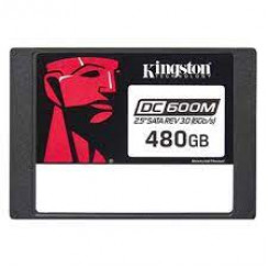 Kingston DC600M - SSD - Mixed Use - encrypted - 480 GB - internal - 2.5" - SATA 6Gb/s - 256-bit AES - Self-Encrypting Drive (SED)